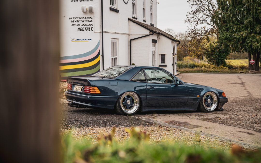 Peak SL? Jake’s bagged R129 Mercedes