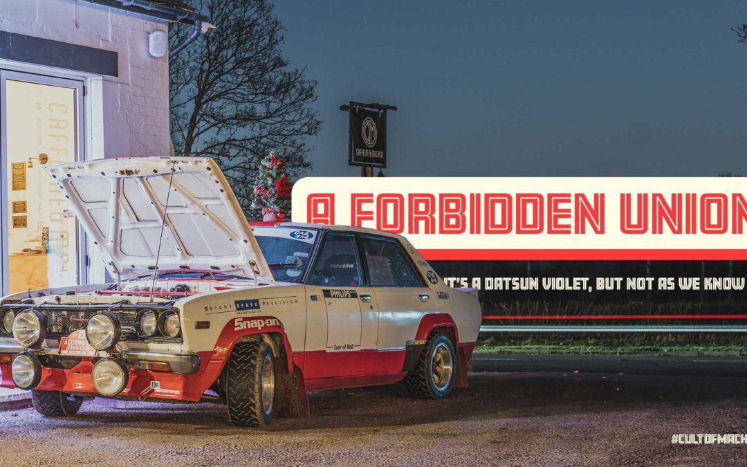 Forbidden union: 4AGE-powered Datsun Violet