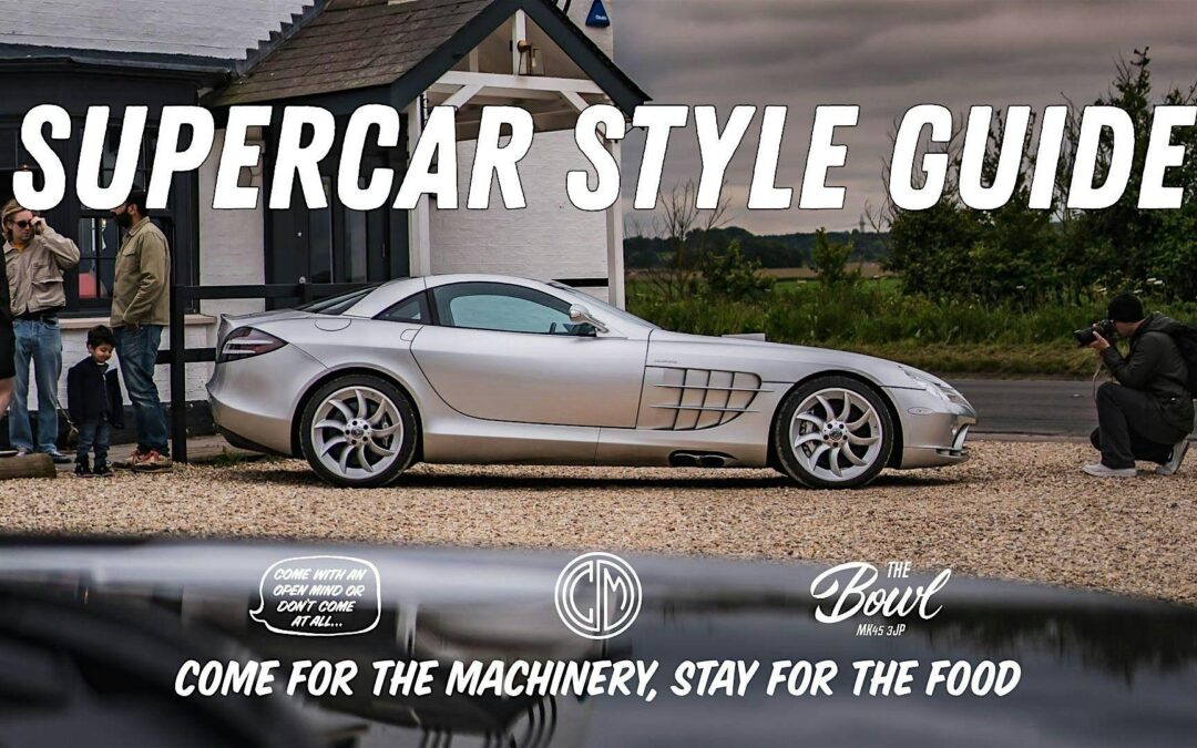Caffeine&Machine: Supercar Style Guide – The Bowl